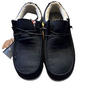 Crevo Men’s Loafers Size 11 xM Black Slip-On Comfort Casual Shoes CV1856-01